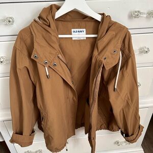 Women’s Old Navy Cognac color Bomber Jacket.  Size M